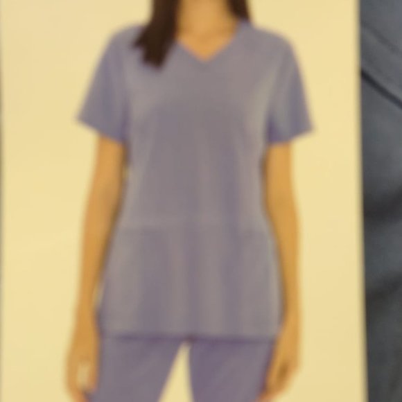 BT Supply Co Women’s V-Neck Scrub Top - Picture 5 of 6